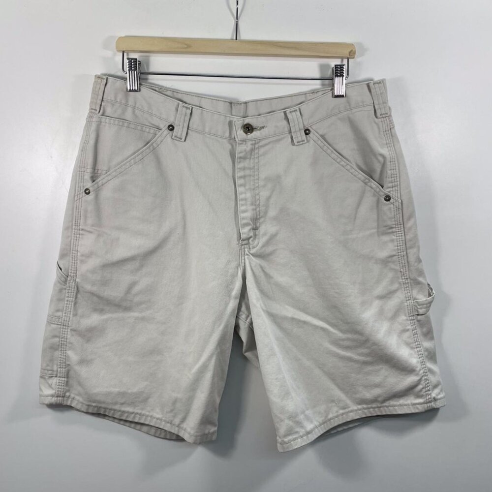 Lee White Denim Shorts